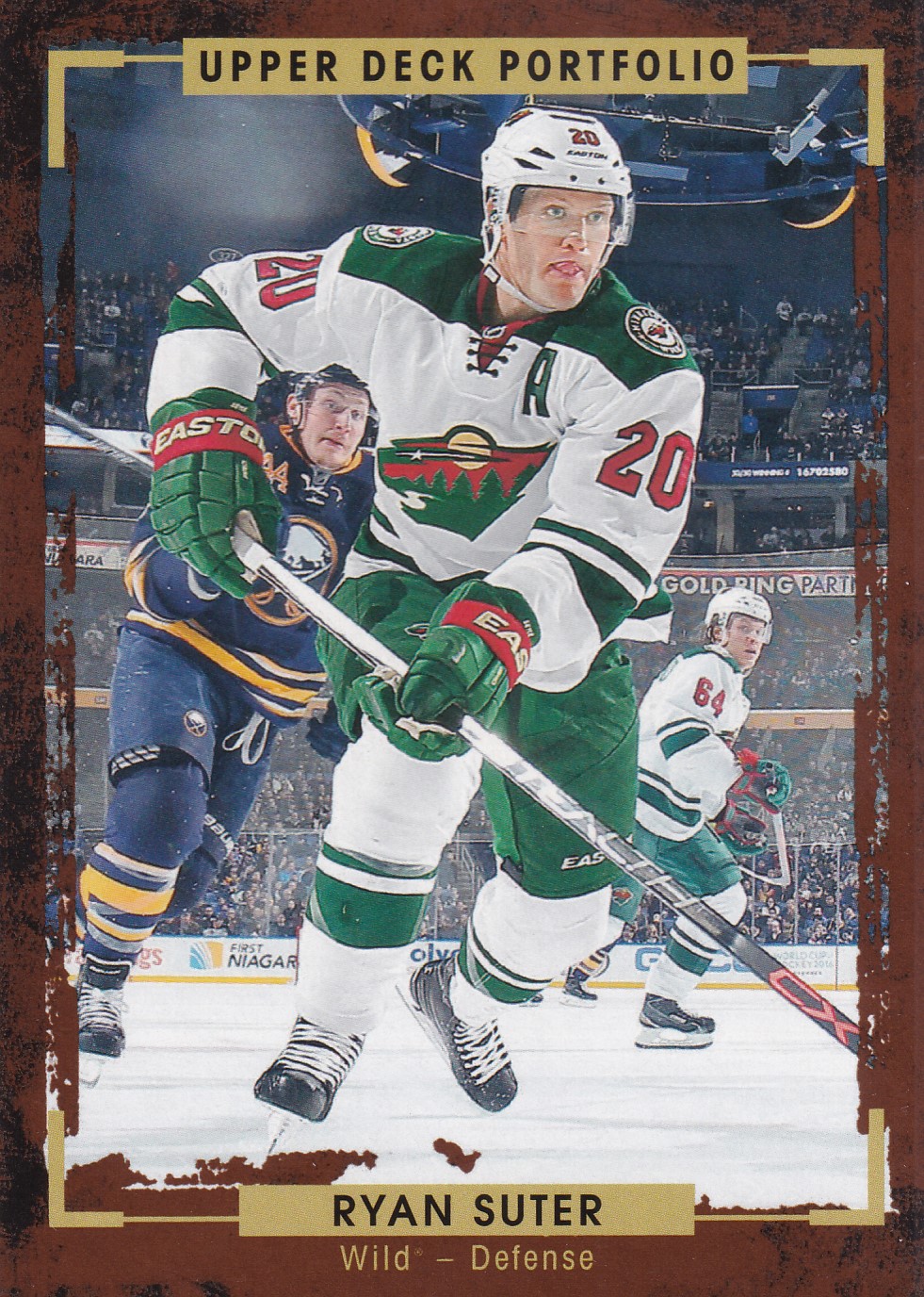Ryan Suter - 2015/16 UD Portfolio Hockey - #179