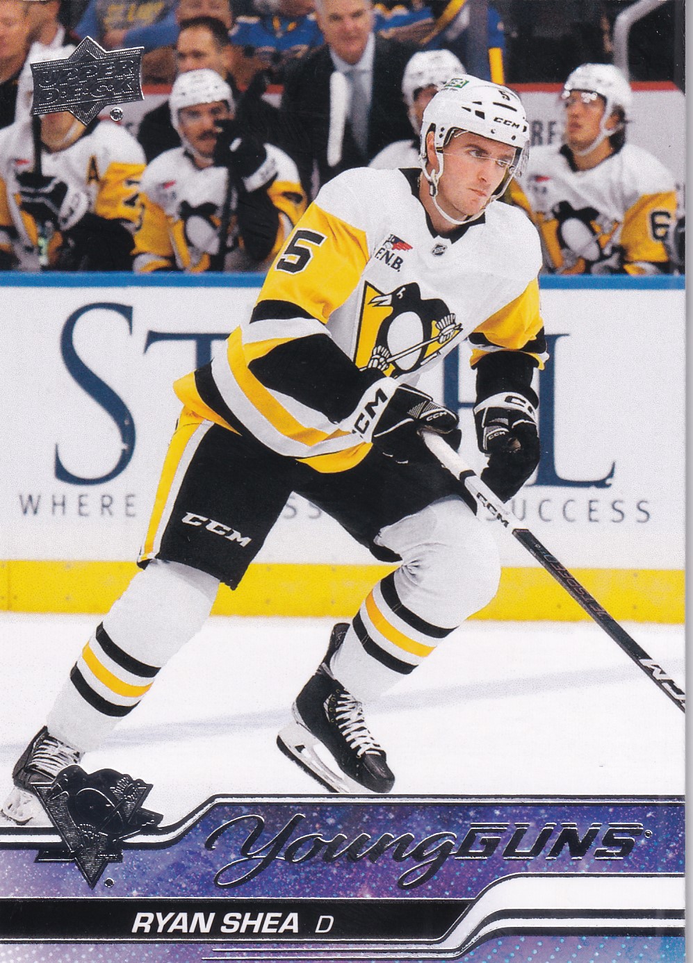 Ryan Shea - 2023/24 UD Series II. Hockey - Young Guns - #489