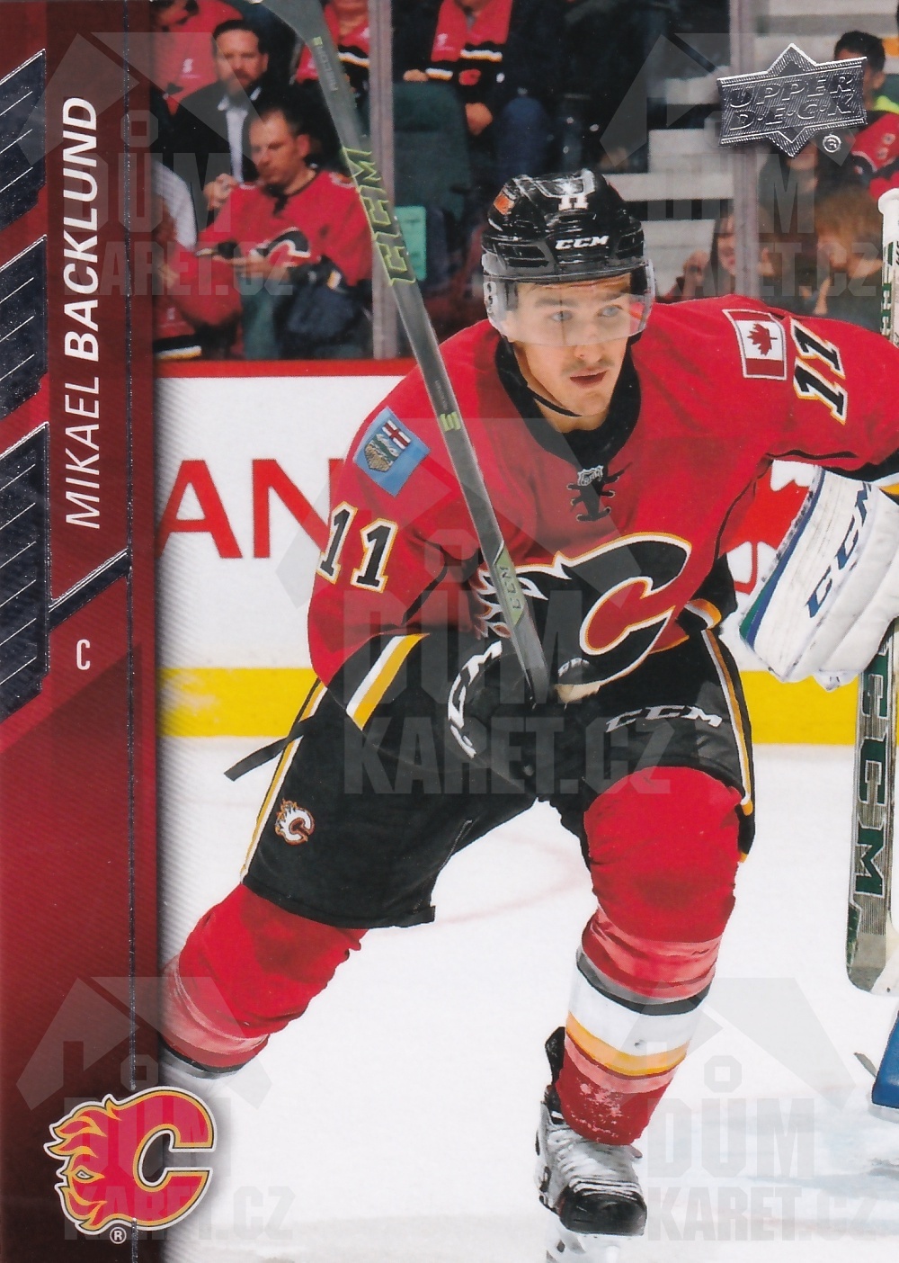 Mikael Backlund - 2015/16 UD Series II. Hockey - #276