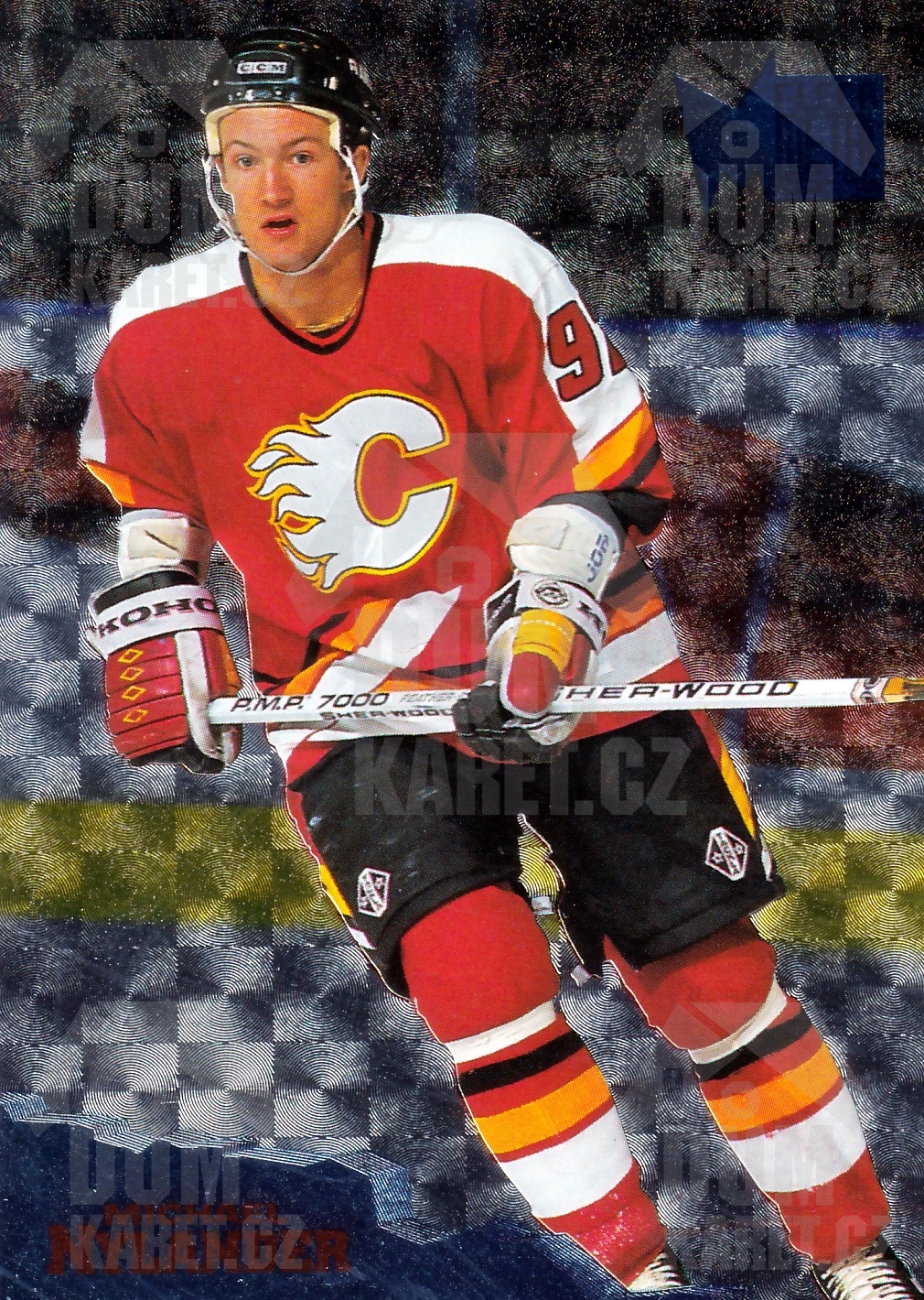 Michael Nylander - 1995/96 Fleer Metal - #22