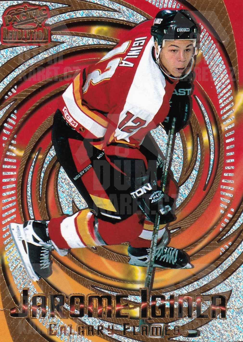 Jarome Iginla - 1997/98 Pacific Revolution - #18
