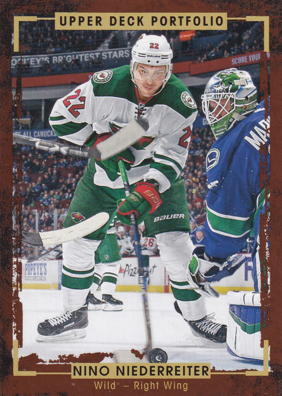 Nino Niederreiter - 2015/16 UD Portfolio Hockey - #104