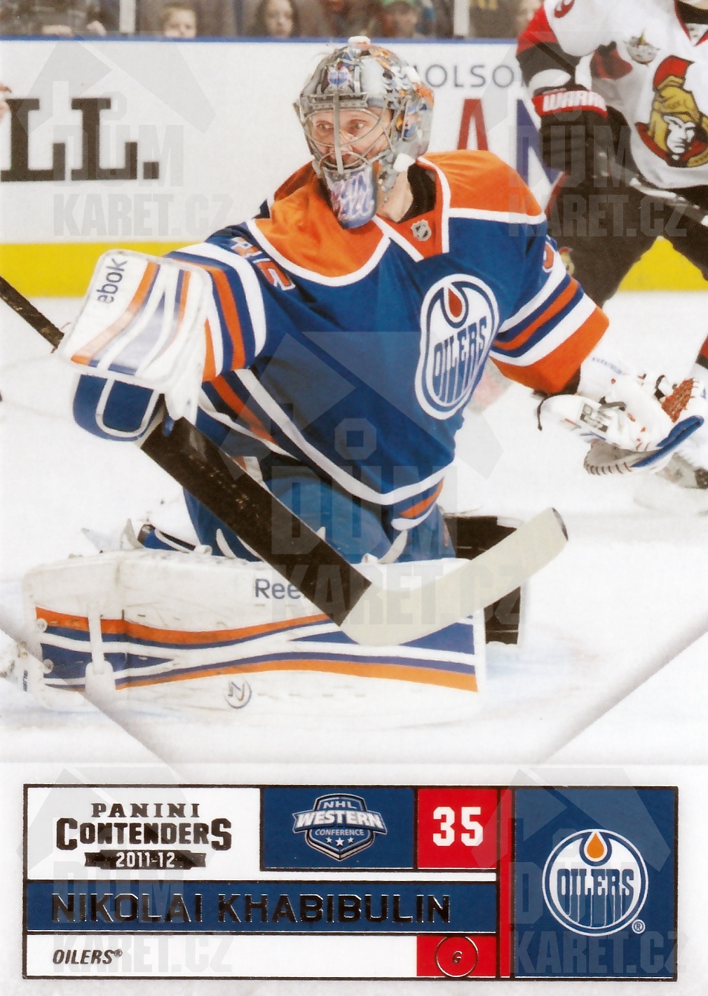 Nikolai Khabibulin - 2011/12 Panini Contenders - #35
