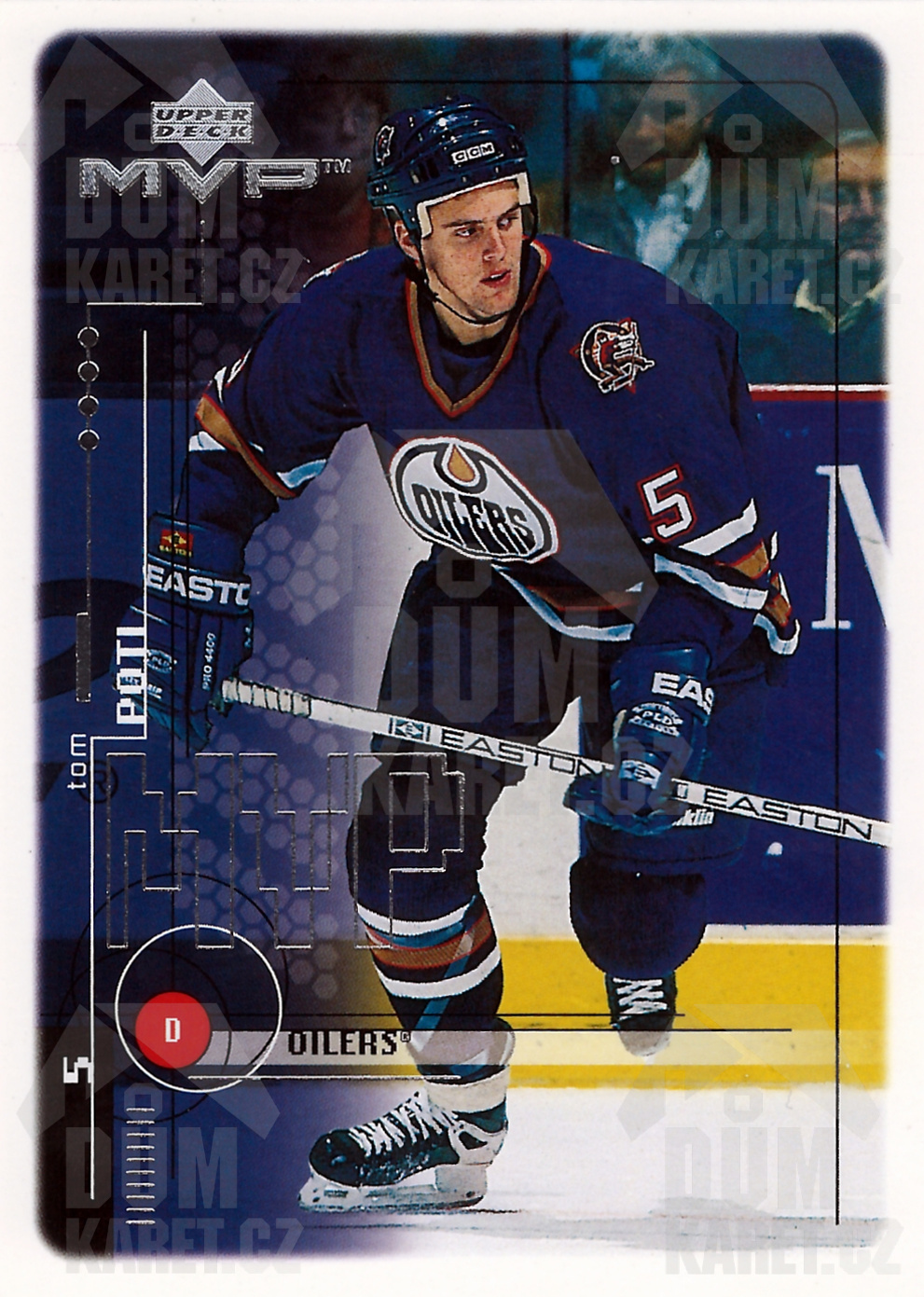Tom Poti - 1998/99 MVP Hockey - #79