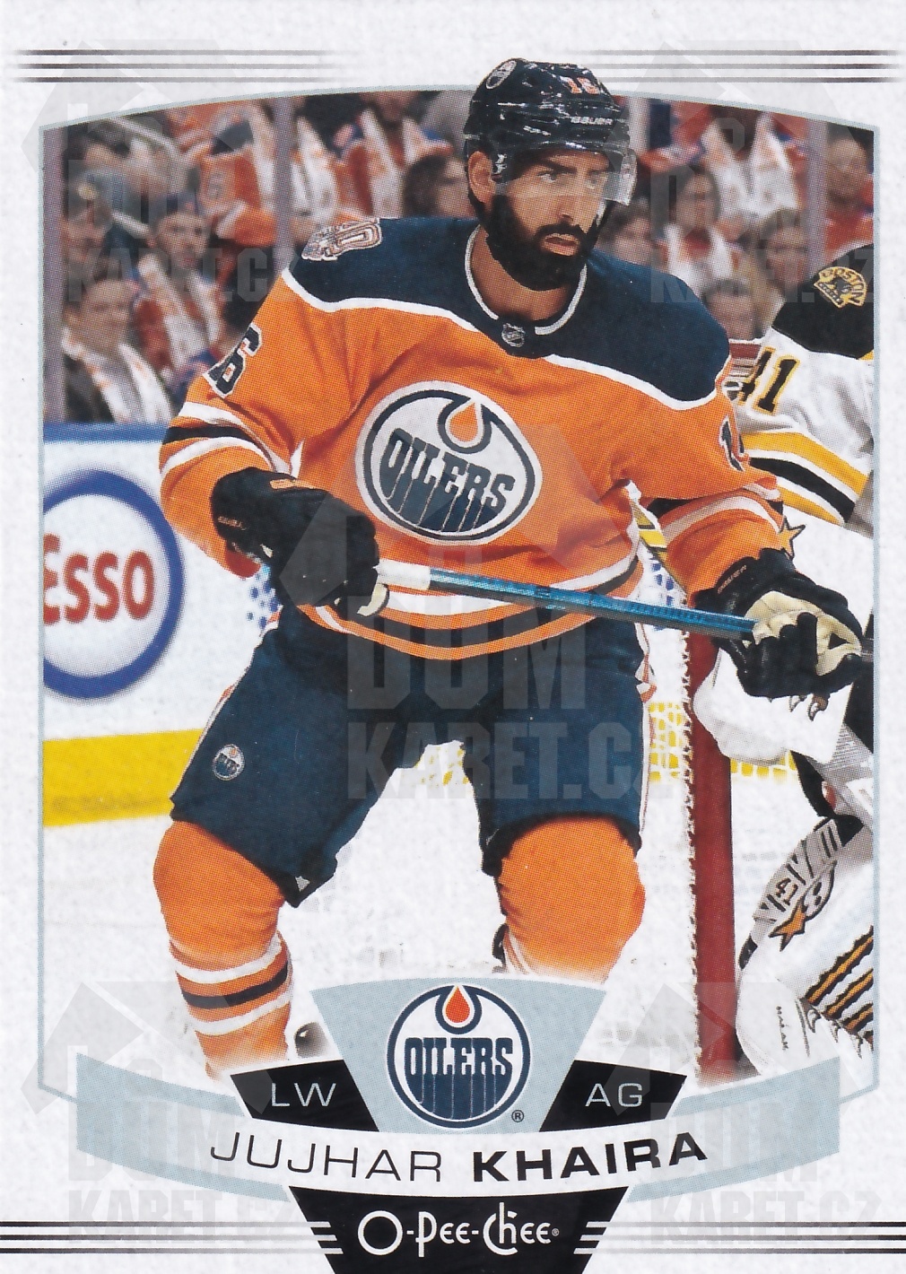 Jujhar Khaira - 2019/20 O-Pee-Chee Hockey - #222