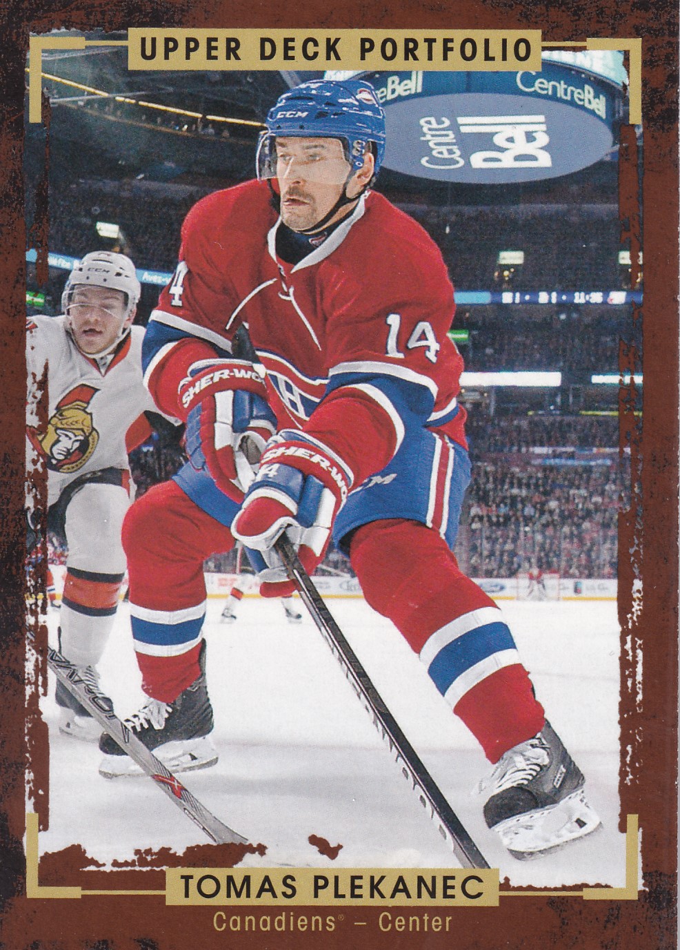 Tomáš Plekanec - 2015/16 UD Portfolio Hockey - #75