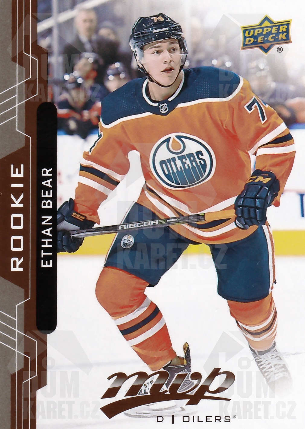Ethan Bear - 2018/19 MVP Hockey - RC - #229