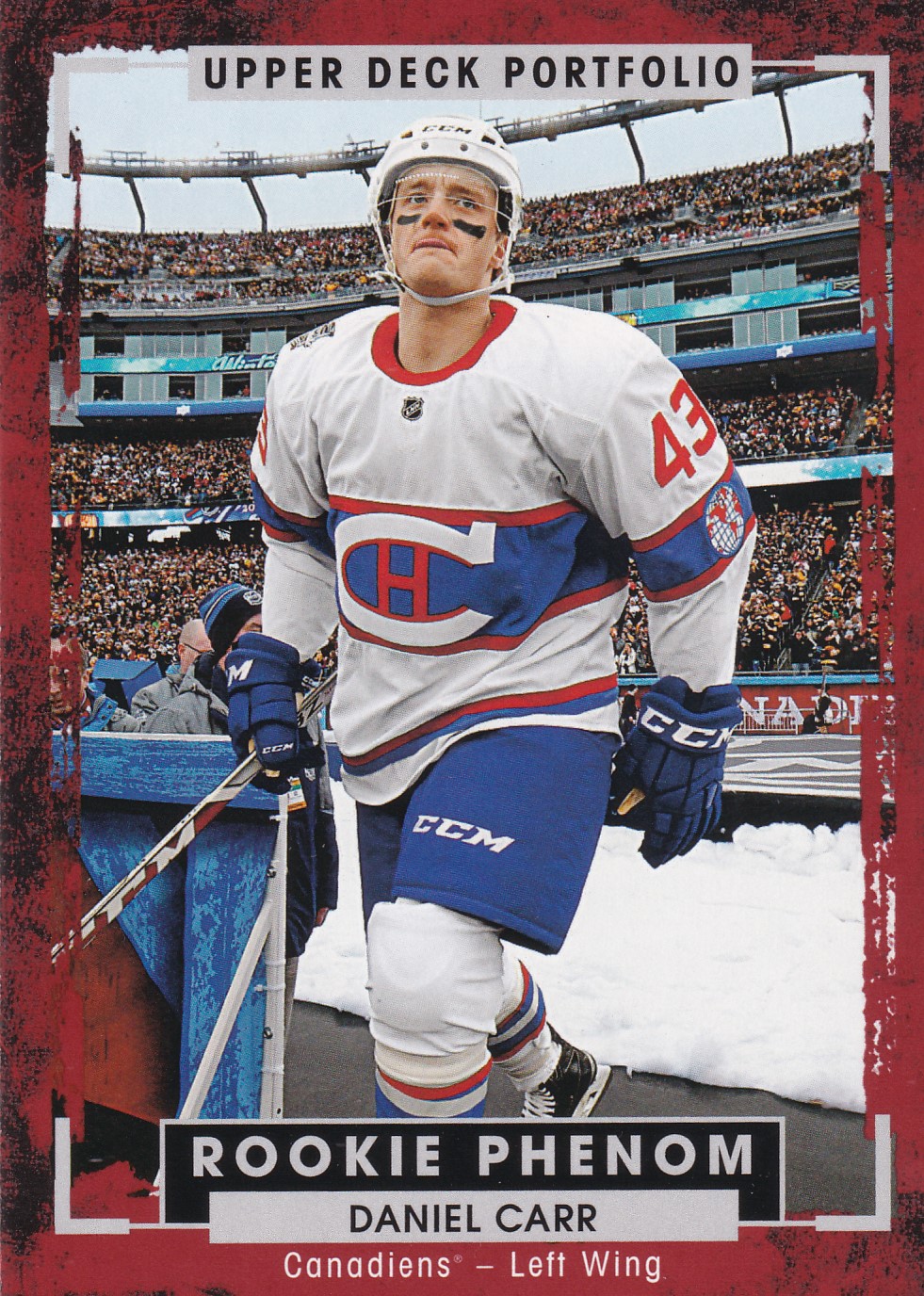 Daniel Carr - 2015/16 UD Portfolio Hockey - Rookie Phenom - #246