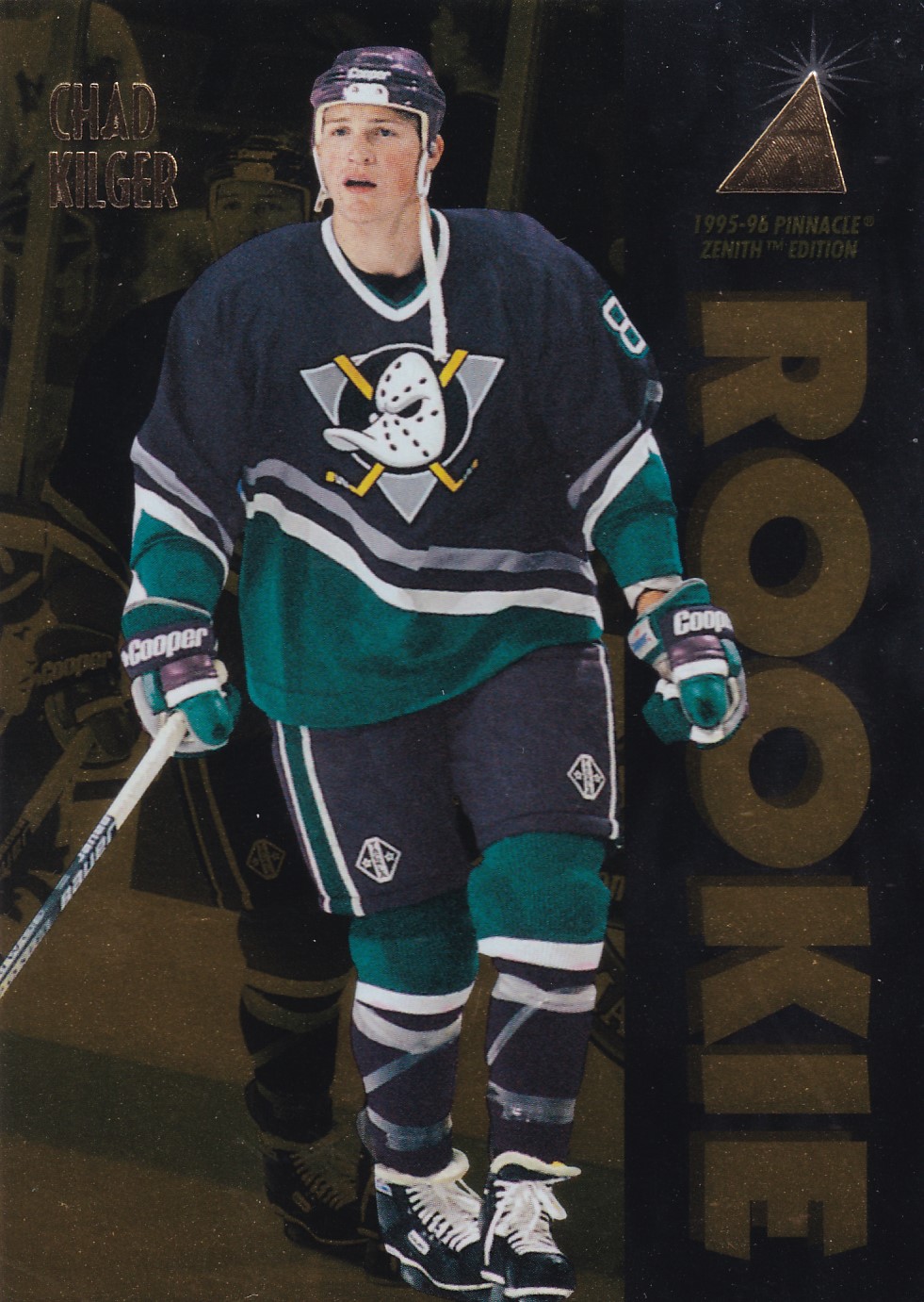 Chad Kilger - 1995/96 Pinnacle Zenith - RC - #139