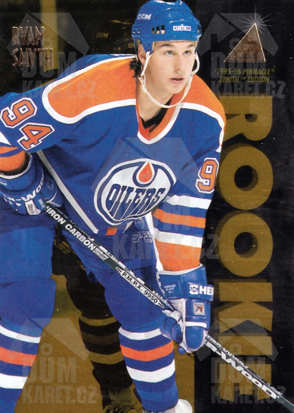 Ryan Smyth - 1995/96 Pinnacle Zenith - RC - #137