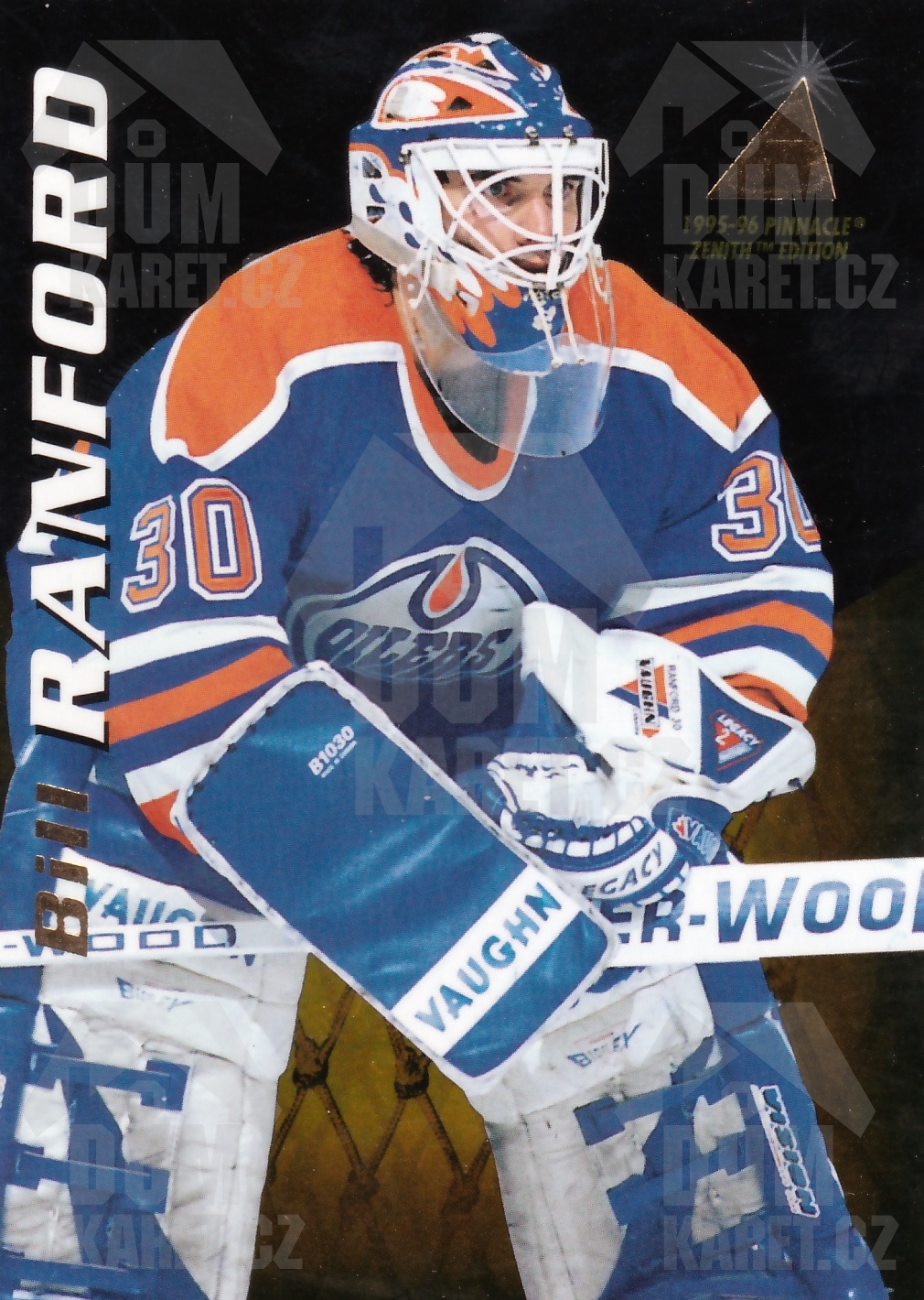 Bill Ranford - 1995/96 Pinnacle Zenith - #47