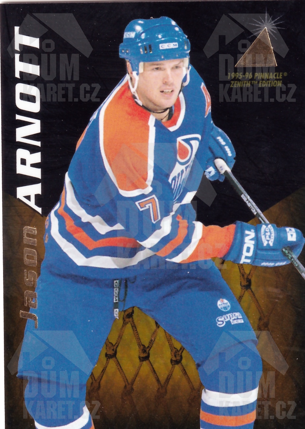 Jason Arnott - 1995/96 Pinnacle Zenith - #23