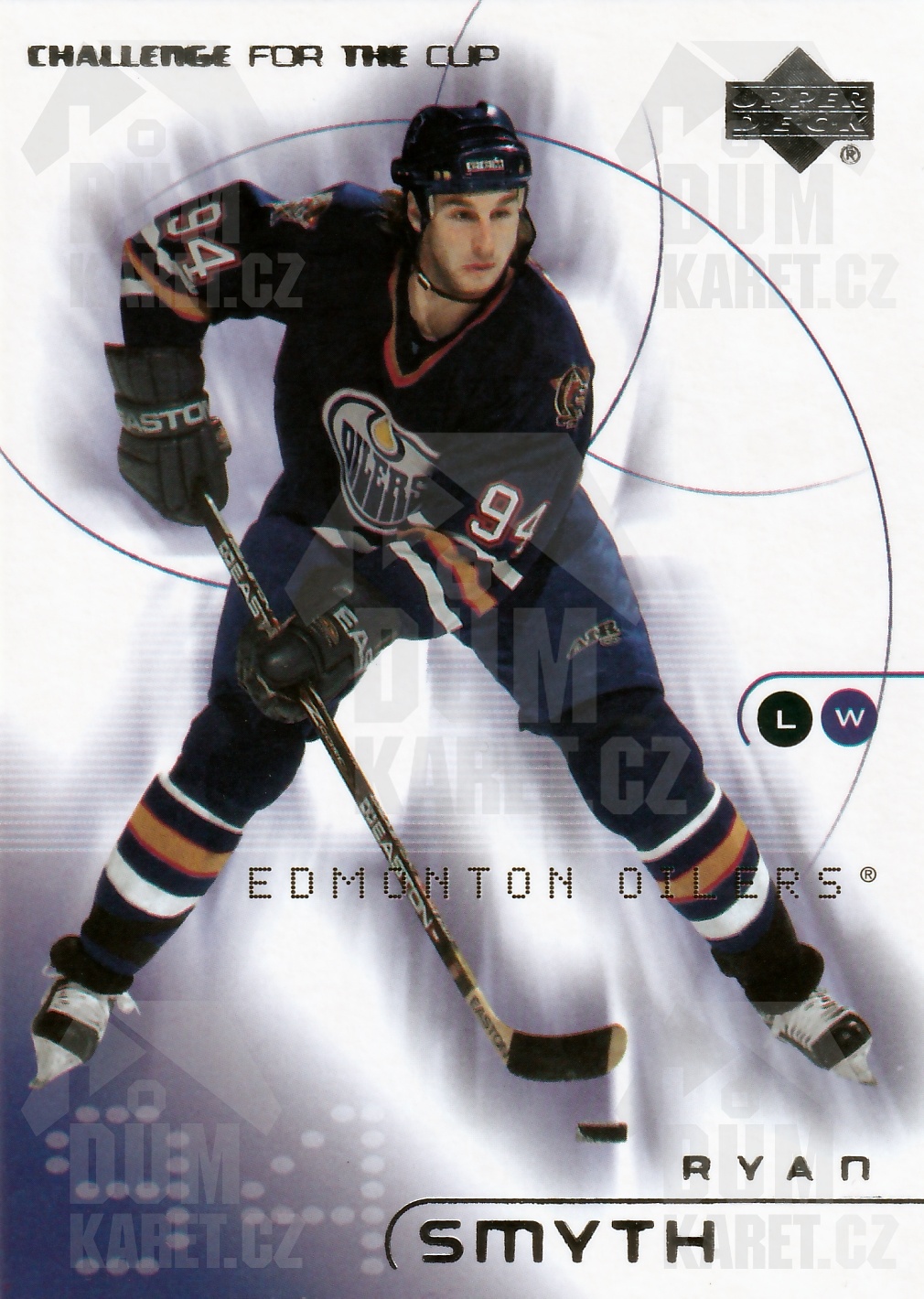 Ryan Smyth - 2001/02 UD Challenge For The Cup - #33