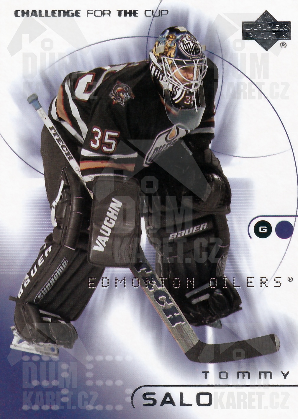 Tommy Salo - 2001/02 UD Challenge For The Cup - #34