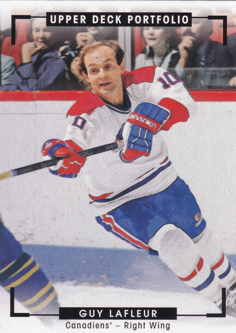 Guy Lafleur - 2015/16 UD Portfolio Hockey - Color Art - #277
