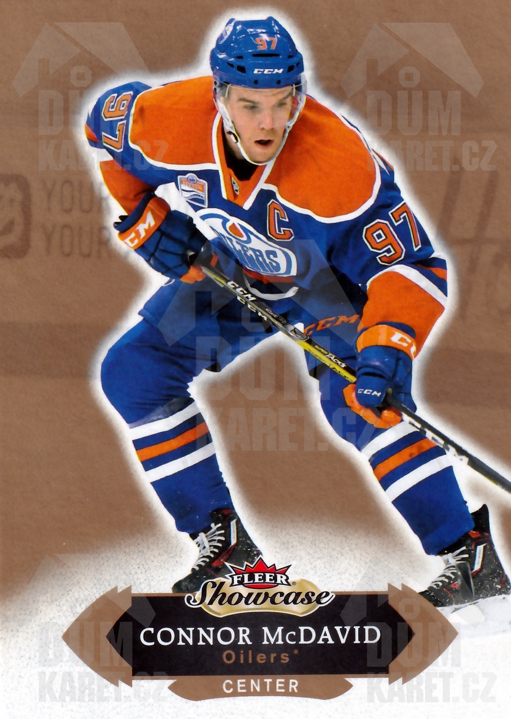 Connor McDavid - 2016/17 Fleer Showcase Hockey - #49