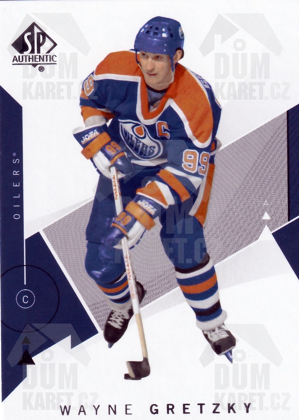 Wayne Gretzky - 2018/19 SP Authentic Hockey - #99