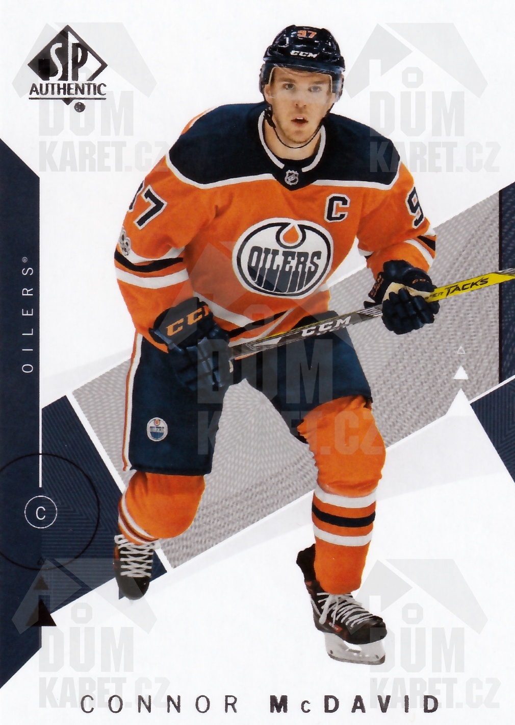 Connor McDavid - 2018/19 SP Authentic Hockey - #20