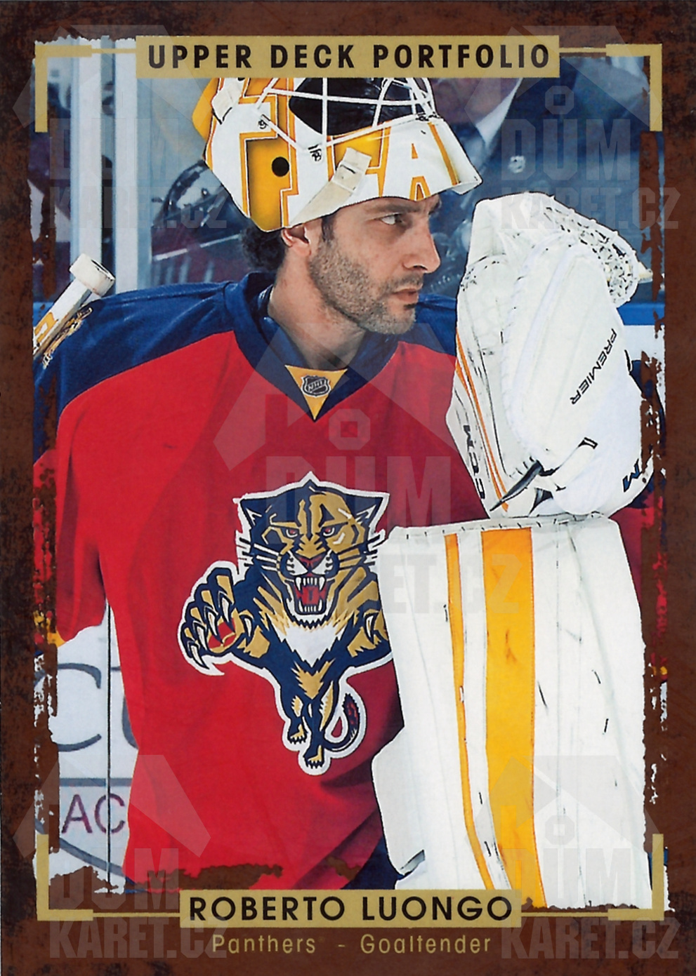 Roberto Luongo - 2015/16 UD Portfolio Hockey - #175