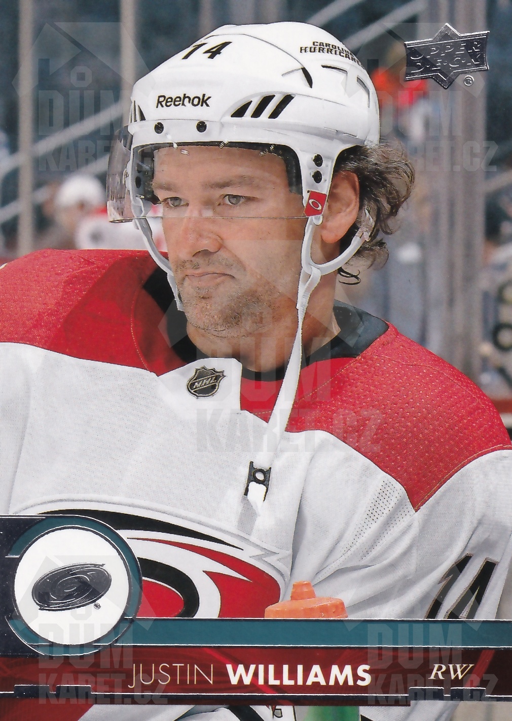 Justin Williams - 2017/18 UD Series II. Hockey - #282