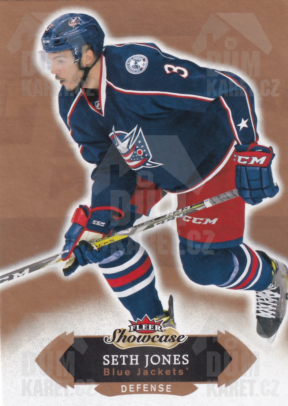 Seth Jones - 2016/17 Fleer Showcase Hockey - #22