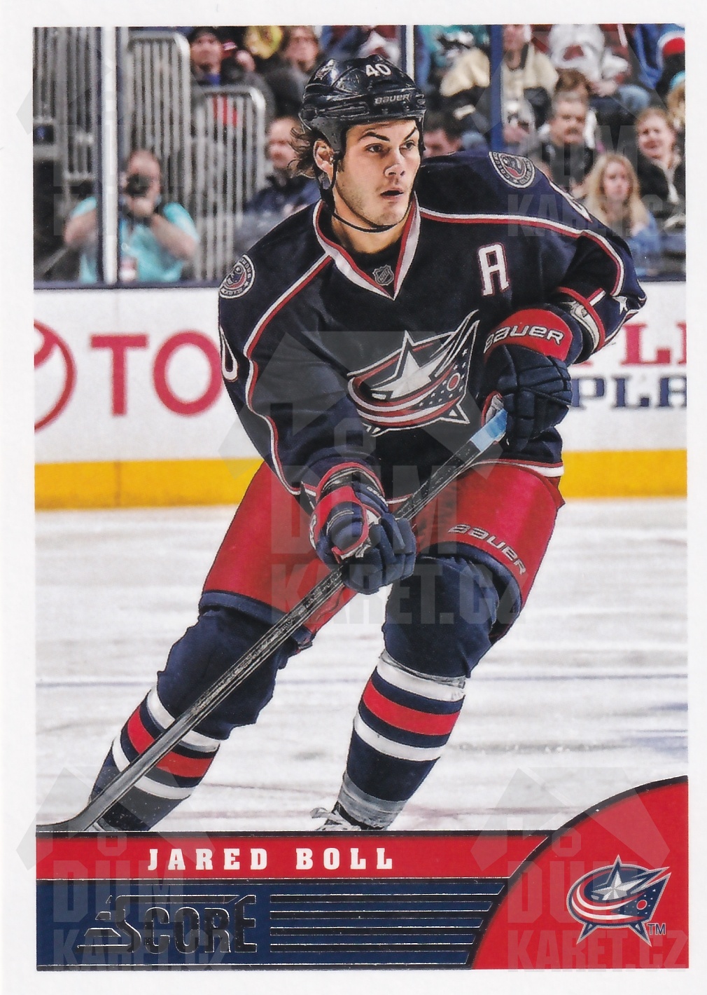 Jared Boll - 2013/14 Panini Score Hockey - #143