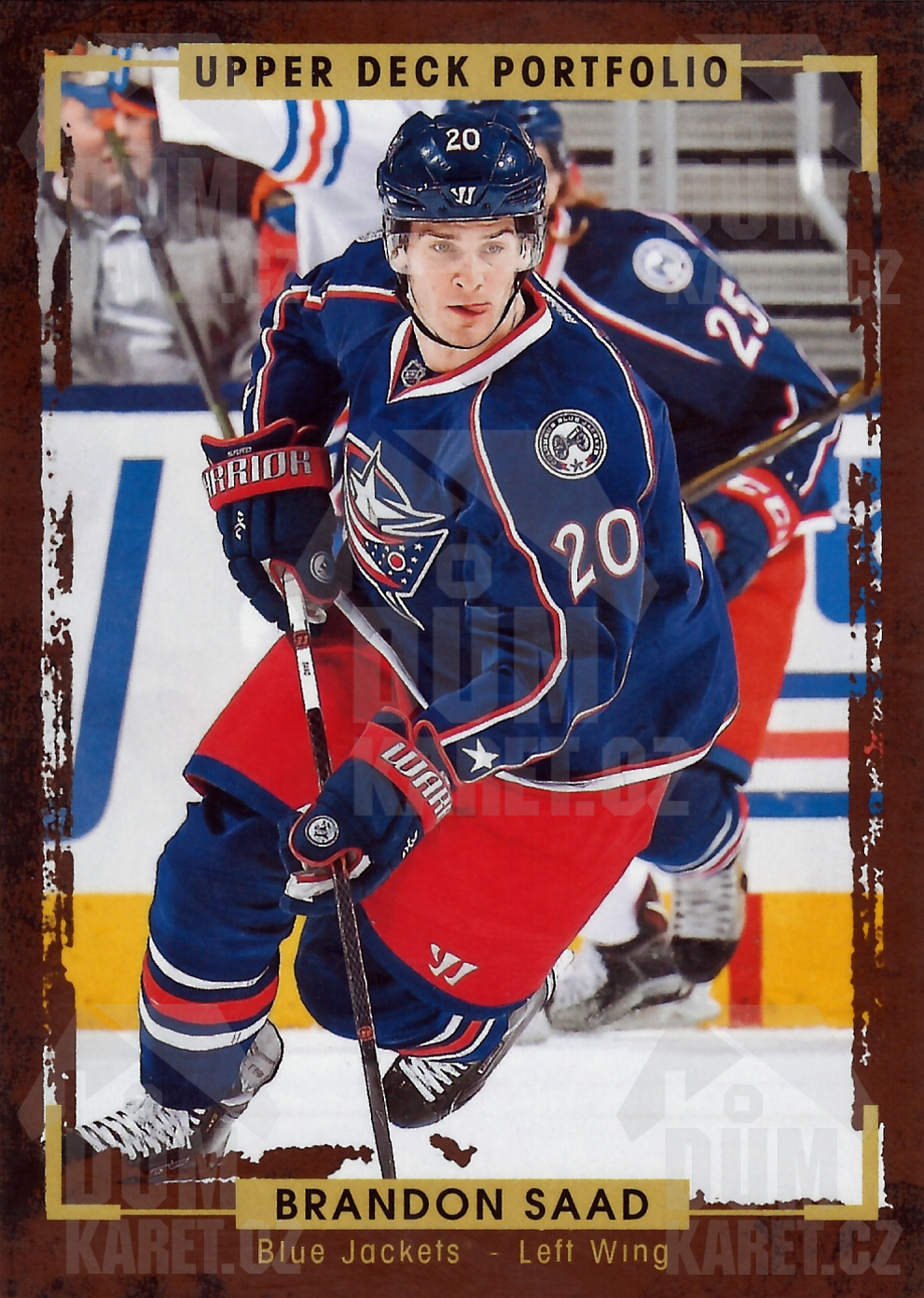 Brandon Saad - 2015/16 UD Portfolio Hockey - #67