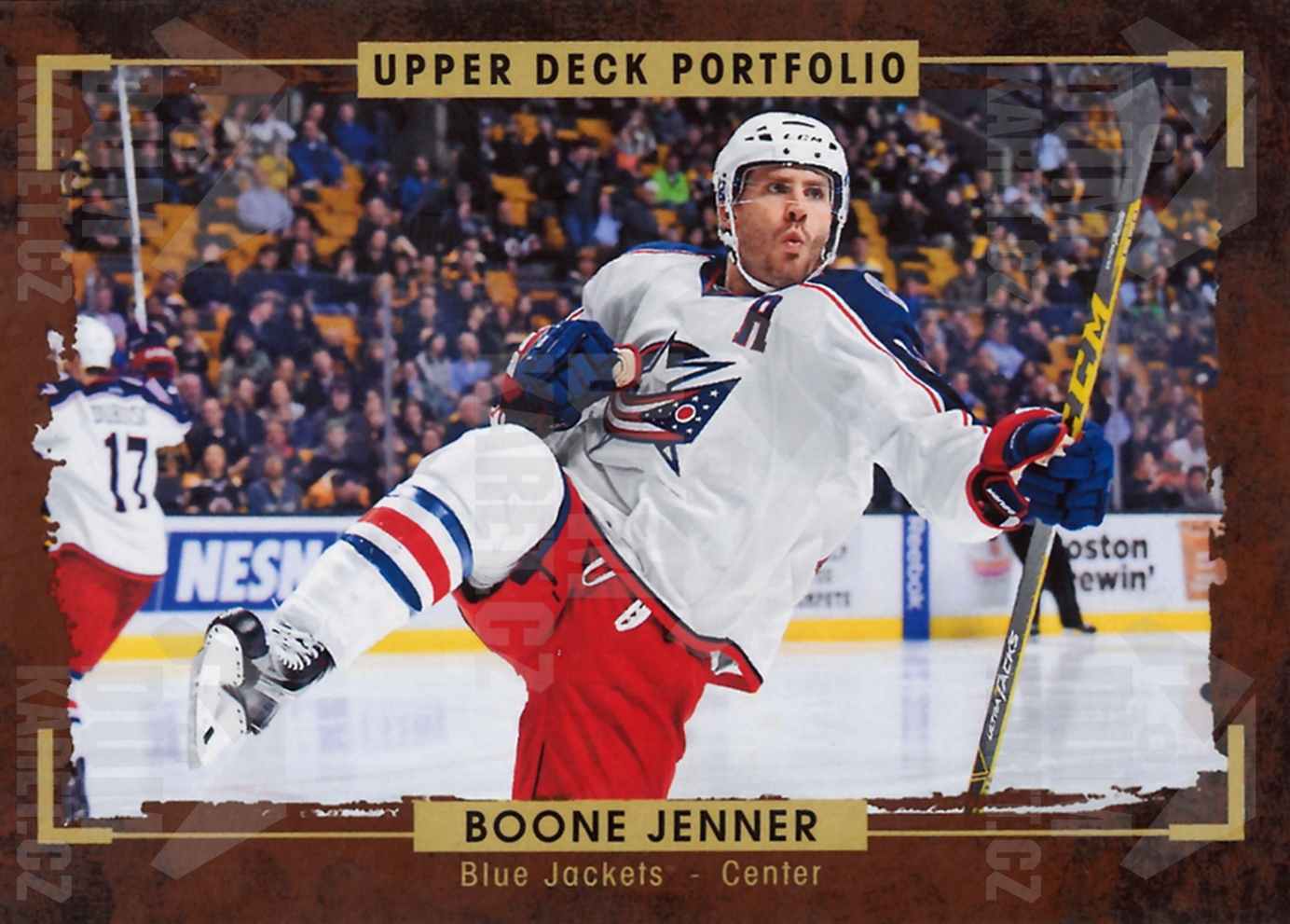 Boone Jenner - 2015/16 UD Portfolio Hockey - #21