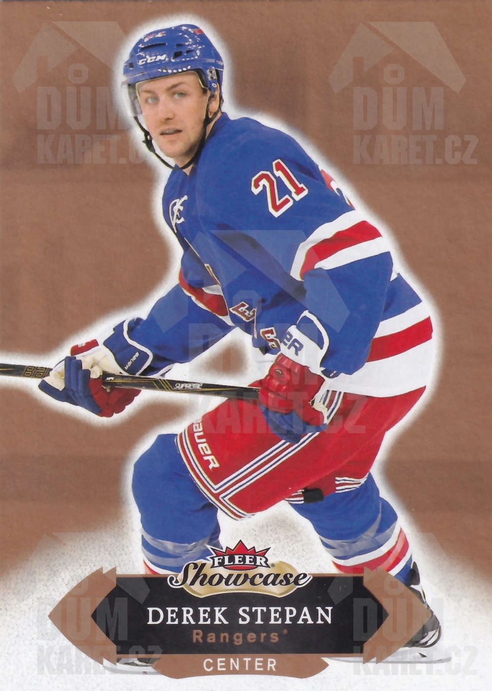 Derek Stepan - 2016/17 Fleer Showcase Hockey - #40